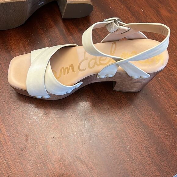 Sam Edelman Josefine cream platform heel Size 6 NWOT - Picture 10 of 10